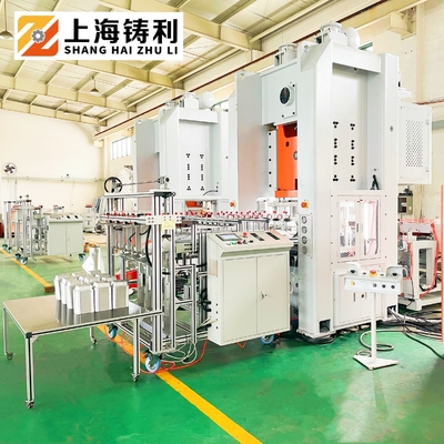 7.5m Auto Aluminium Foil Container Making Manual Machine Aluminum Container Machine